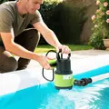 Outsunny 400W Submersible Water Pump for Dirty/Clean Water, 9000L/H Electric Sump Pump with Float Switch, Drain Water from Garden Pond, Hot Tub, Ditches, Portable and Lightweight - 2