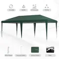 Outsunny 6 x 3 m Pop-Up Steel Frame Gazebo - Green - 6