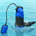 Outsunny 750W Submersible Water Pump for Dirty/Clean Water, 20000L/H Electric Sump Pump with Float Switch, Drain Water from Garden Pond, Hot Tub, Ditches, Portable and Lightweight - 3