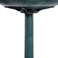 Outsunny Garden Bird Bath Outdoor Decrative Garden Feeder Stand with Scallop-like Pattern, Time-Worn Finish, 50cm, Green - 8