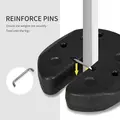 Outsunny Gazebo Weights Set of 8, 24KG Weights for Gazebo Legs with Reinforce Pins and Carry Belt, for Gazebos Shelters Marquees Tents - 5