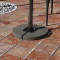 Outsunny Set of 4 Fillable Parasol Weights - 100kg - 2