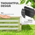 Outsunny Square Raised Garden Bed Box with Weatherized Steel Frame for Vegetables, Flowers, & Herbs, 120 x 120 x 30cm, Silver Tone - 7