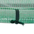 Outsunny Tunnel Greenhouse Green Grow House for Garden Outdoor, Steel Frame, PE Cover, Green, 200 x 100 x 80cm - 8