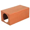 PawHut Outdoor Rabbit Hideaway Shelter Indoor Cat Tunnel Garden Kitty Box House Pet Home Run Play Cage Waterproof 60Lx30Wx25H(cm) - 6