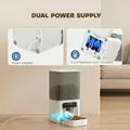 PawHut Programmable Automatic Cat Feeder with Timer Up to 6 Meals Per Day, 10s Voice Recorder, Portion Control - 7