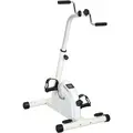 SPORTNOW Seated Pedal Exerciser with Dual Massage and Adjustable Height - 1