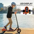 SPORTNOW Electric Scooter for Kids, with LED Display, Green - 8