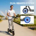 SPORTNOW Foldable Electric Scooter with 350W Motor, Up to 25km/h - 5