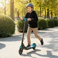 SPORTNOW Electric Scooter for Kids, with LED Display, Green - 2