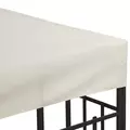 Outsunny 3 x 3 m Replacement Gazebo Canopy - Cream White - 9
