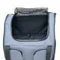 PawHut Pet Carrier Folding Bag Car Seat Cat Dog Puppy Kennel Portable Travel Cage Tote Case Mesh Holder House Grey - 9