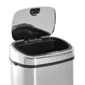 HOMCOM 68L Sensor Dustbin Stainless Steel Automatic Kitchen Waste Bin Silver - 8