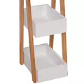 HOMCOM 3 Tier Bathroom Shower Caddy Freestanding Rack Storage Unit Shelf Organiser - 9