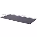HOMCOM Multi-purpose Exercise Equipment Mat Non-slip Floor Protector Gym Fitness Training Workout Mat, 200 x 100cm - 3
