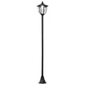 Outsunny Outdoor Garden Solar Post Lamp Sensor Light  LED Lantern Bollard Pathway Torch Light 1.77m Tall - 1