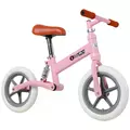 HOMCOM 12" Kids Balance Bike No Pedal Bicycle EVA Tire Adjustable Seat Toddler Training Bike W/ Shock Absorber 2 - 5 Years Gift for Boys Girls Pink - 9