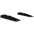 HOMCOM 2PCS Car Ramps, 3 Ton Low Entrance Plastic Curb Ramps with Anti-Slip Surface, Car Lift for Garage Workshop Cars SUVs Small Vans - 7
