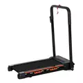 HOMCOM Steel Folding Motorized Home Treadmill w/ LCD Monitor Black - 1