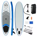 HOMCOM Stand Up Paddle Board SUP Accessory Carry Bag Adj Paddle Pump Leash Inflatable Paddle Board - 1