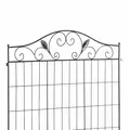 Outsunny Garden Decorative Fence 4 Panels 44in x 12ft Metal Wire Landscape Border Edging - 8