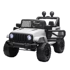 HOMCOM 12V Kids Electric Ride On Car Truck Toy SUV with Remote Control for 3-6 Yrs - 1