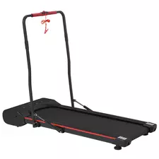 HOMCOM Foldable Walking Machine Treadmill 1-6km/h with LED Display & Remote Control Exercise Fitness for Home Office - 1