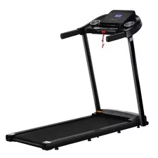 HOMCOM Treadmill Electric Motorised Running Machine w/ LED Display - 1