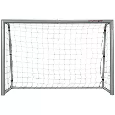 SPORTNOW 8ft x 5ft Football Goal, Football Net for Garden with Ground Stakes, Quick and Simple Set Up - 1