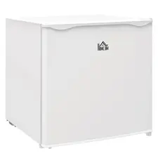 HOMCOM 35L Mini Freezer, -24℃ to -14℃ Temperature - White - 1