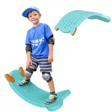 AIYAPLAY Balance Board for Kids Balance Training & Sensory Play, Light Blue - 1