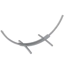 Outsunny 3.25m Wooden Hammock Stand Universal Fit Garden Picnic Camp Accessories, Grey - 1