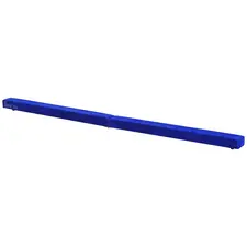 HOMCOM 2.1M 7FT Gymnastics Folding Balance Beam Home Gym Training Exercise Sports - Blue - 1