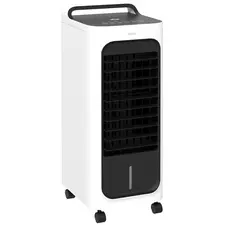 HOMCOM Three-Cool Air Conditioner, with Ice Pack and Remote - White - 1