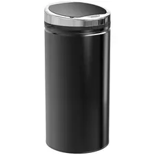 HOMCOM Stainless Steel Sensor Bin, 42L Kitchen Touch Bin, Automatic Trash Can with Inner Bucket, Soft Close, Dustbin, Black - 1