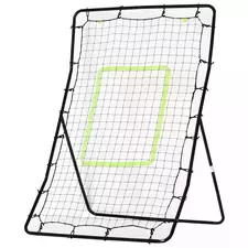 HOMCOM Rebounder Net Playback Game Spot Target Ball Rebounders Training Equipment Play Teaching - 1