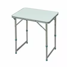 Outsunny Patio Foldable Picnic Table-Silver - 1
