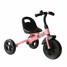 HOMCOM Baby Trike, Toddler Tricycle with Adjustable Seat, Children Ride on Toys 3 Wheels Bike with Bell for Kids 1.5-4 Years, Pink - 1