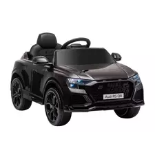 HOMCOM Licensed Audi RS Q8 Electric Ride On Car, with Remote Control, Black - 1