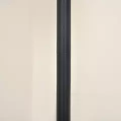 HOMCOM Arc Tree Floor Lamp with 3 Adjustable Rotating Lights, Industrial Standing Lamp with Steel Frame for Bedroom Living Room, 155cm, Black - 9