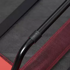 PawHut Raised Dog Bed Cooling Elevated Pet Cot with Breathable Mesh for Indoor Outdoor Use Red, XX Large, 122 x 92 x 23cm - 8