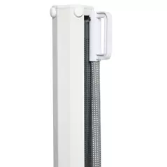 PawHut Retractable Pet Safety Gate, Folding Dog Barrier, Grey - 7