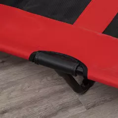 PawHut Raised Dog Bed Cooling Elevated Pet Cot with Breathable Mesh for Indoor Outdoor Use Red, XX Large, 122 x 92 x 23cm - 9