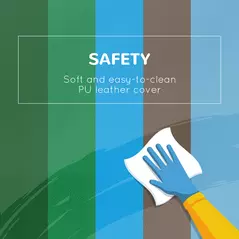 HOMCOM 6 Piece Soft Play Equipment for Kids Climb and Crawl, Multicoloured - 5