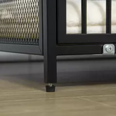 PawHut Dog Cage Side Table, with Cushion, for Small and Medium Dogs - 9