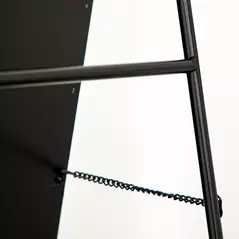 HOMCOM Full Length Mirror Free Standing Mirror Dressing Mirror with PS Frame Modern Wall Mirror for Living Room and Bedroom 34 x 144cm, Silver - 8