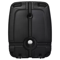 Outsunny Parasol Base, Water and Sand Filled, Up to 75kg, Portable Umbrella Stand Weights for Cantilever Banana Parasol with Wheels, Black - 9