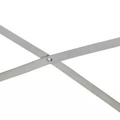 Outsunny Raised Beds for Garden, Galvanised Steel Outdoor Planters with Multi-reinforced Rods, 180 x 90 x 59 cm, Light Grey - 8