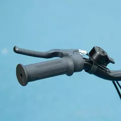 HOMCOM Foldable Electric Scooter, with LED Headlights, for Ages 7-14 Years, Blue - 9