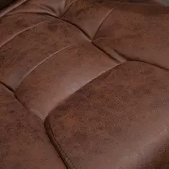 Vinsetto Heated 6 Points Vibration Massage Executive Office Chair Adjustable Swivel Ergonomic High Back Desk Chair Recliner with Footrest Brown - 9